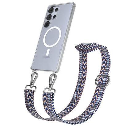 Samsung Galaxy S25 Ultra Handykette MagSafe mit verstellbarem Boho Band 