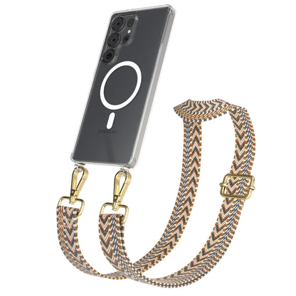Samsung Galaxy S25 Ultra Handykette MagSafe mit verstellbarem Boho Band 