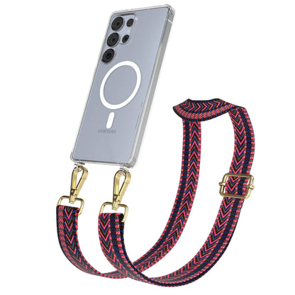 Samsung Galaxy S25 Ultra Handykette MagSafe mit verstellbarem Boho Band 