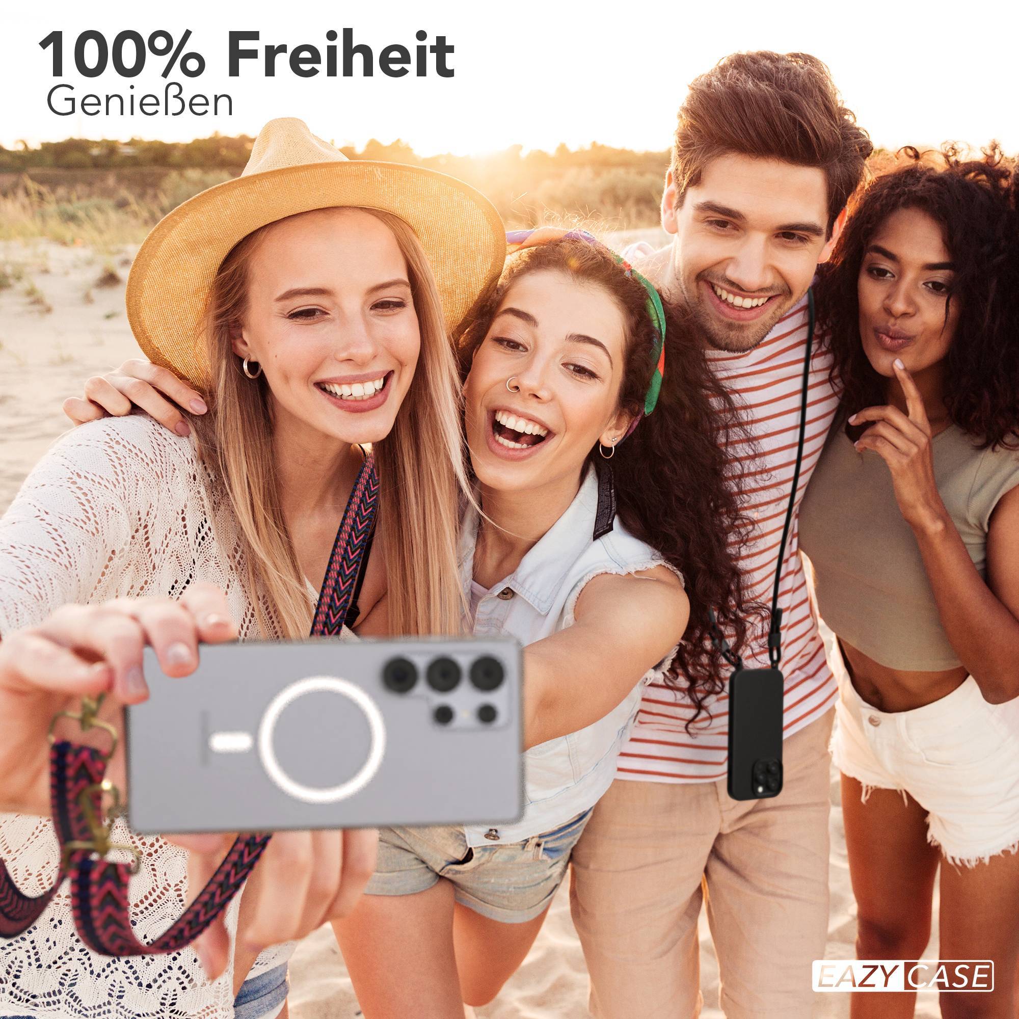 Samsung Galaxy S25 Ultra Handykette MagSafe mit verstellbarem Boho Band 