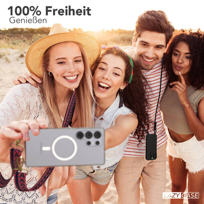 Samsung Galaxy S25 Ultra Handykette MagSafe mit verstellbarem Boho Band 