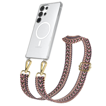 Samsung Galaxy S25 Ultra Handykette MagSafe mit verstellbarem Boho Band 
