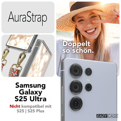 Samsung Galaxy S25 Ultra Handykette MagSafe mit verstellbarem Boho Band 