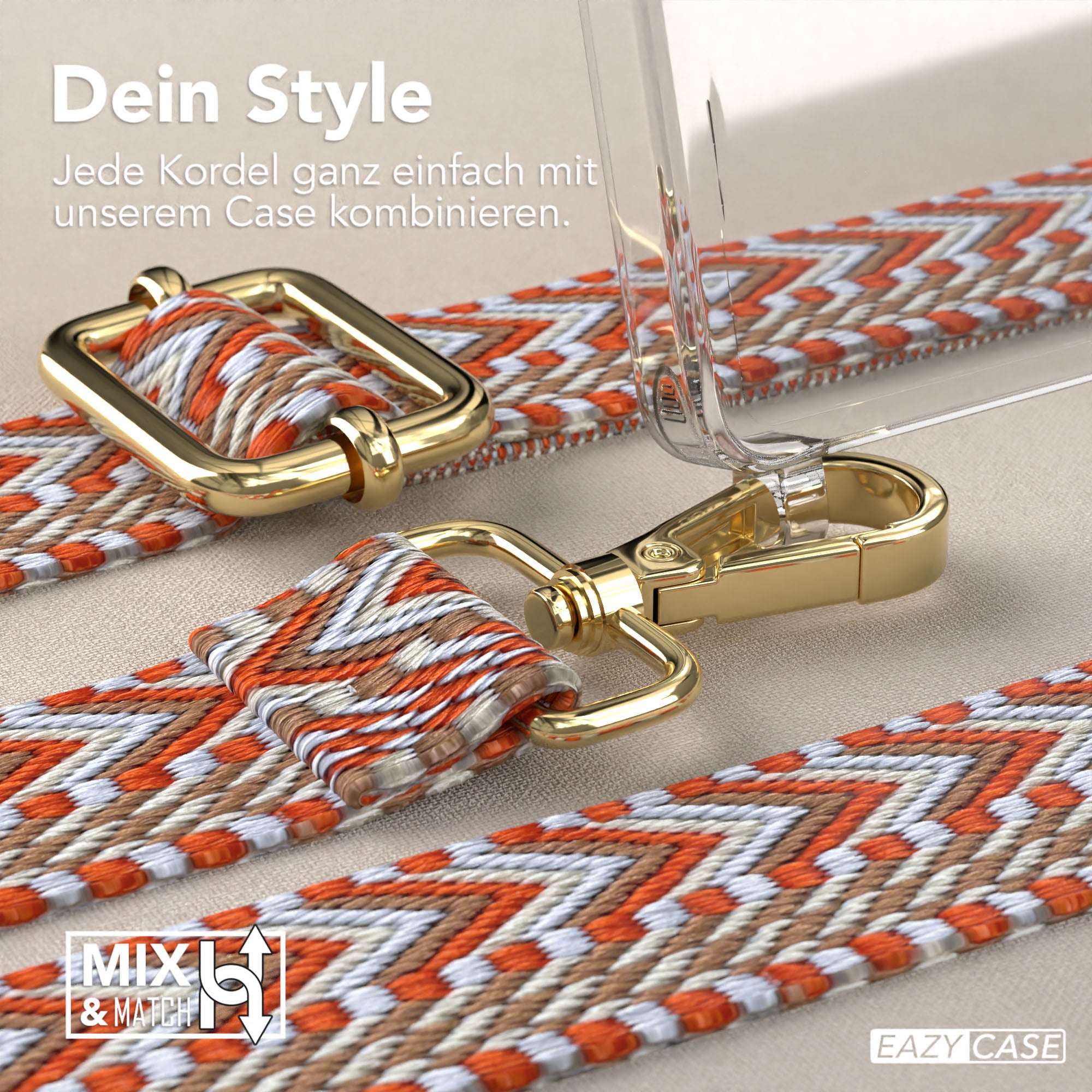 Samsung Galaxy S25 Ultra Handykette MagSafe mit verstellbarem Boho Band 