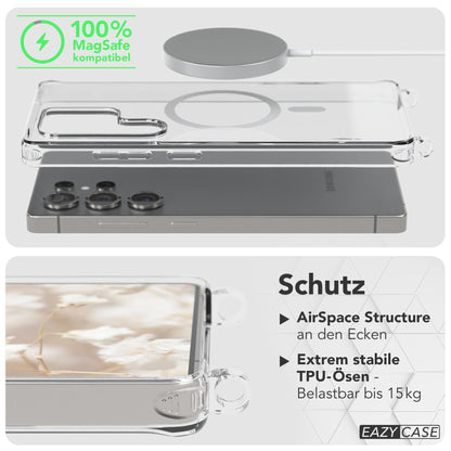 Samsung Galaxy S25 Ultra Handykette MagSafe mit verstellbarem Boho Band 
