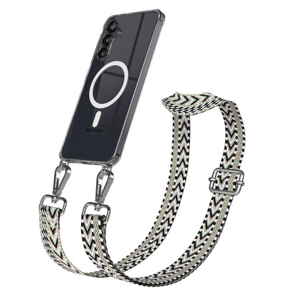 Samsung Galaxy A16 Handykette mit MagSafe und Boho Band verstellbar 