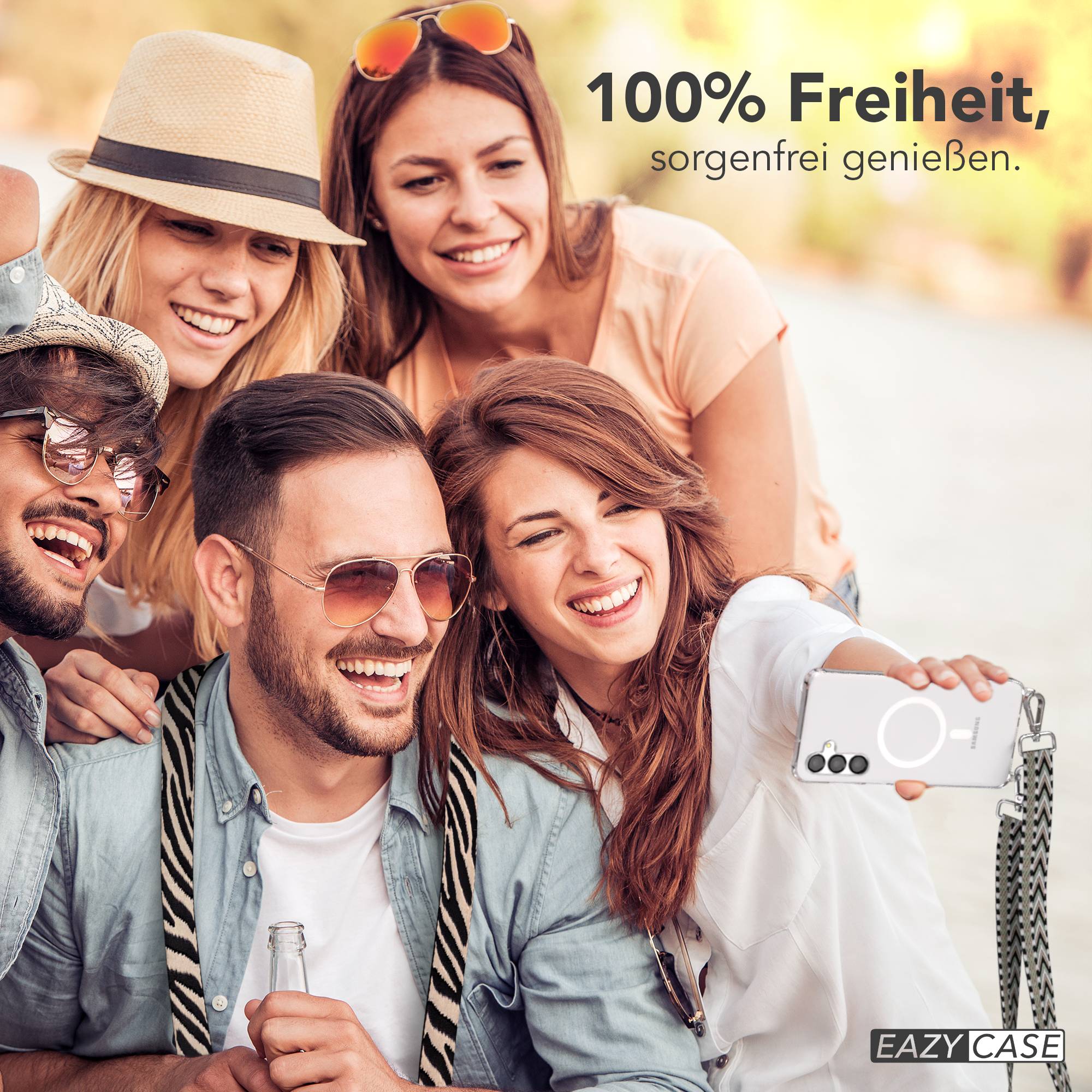 Galaxy A-6 Serie MagSafe Hülle + Boho Band