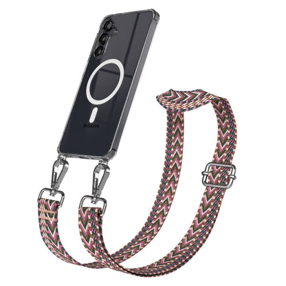 Samsung Galaxy A16 Handykette mit MagSafe und Boho Band verstellbar 