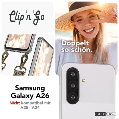 Samsung Galaxy A26 Handykette MagSafe Boho Band verstellbar Umhängen 