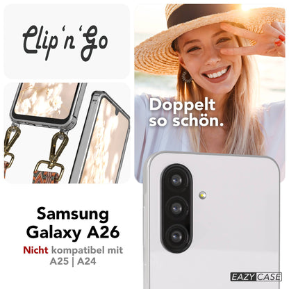 Samsung Galaxy A26 Handykette MagSafe Boho Band verstellbar Umhängen 