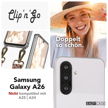 Samsung Galaxy A26 Handykette MagSafe Boho Band verstellbar Umhängen 