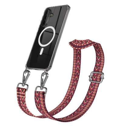 Samsung Galaxy A36 Handykette MagSafe mit Boho Band verstellbarer Trageriemen 