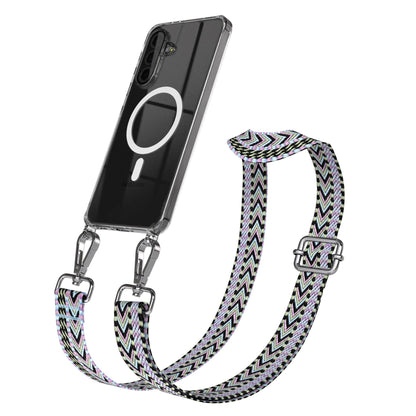 Samsung Galaxy A36 Handykette MagSafe mit Boho Band verstellbarer Trageriemen 