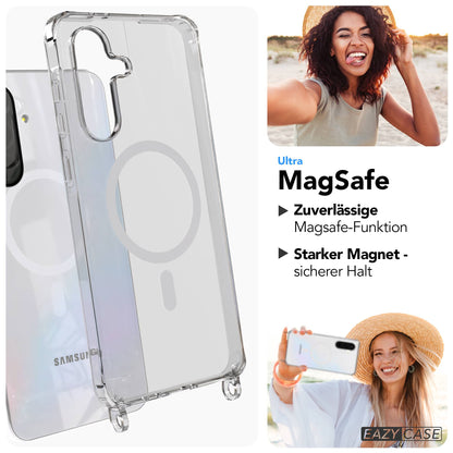 Samsung Galaxy A36 Handykette MagSafe mit Boho Band verstellbarer Trageriemen 