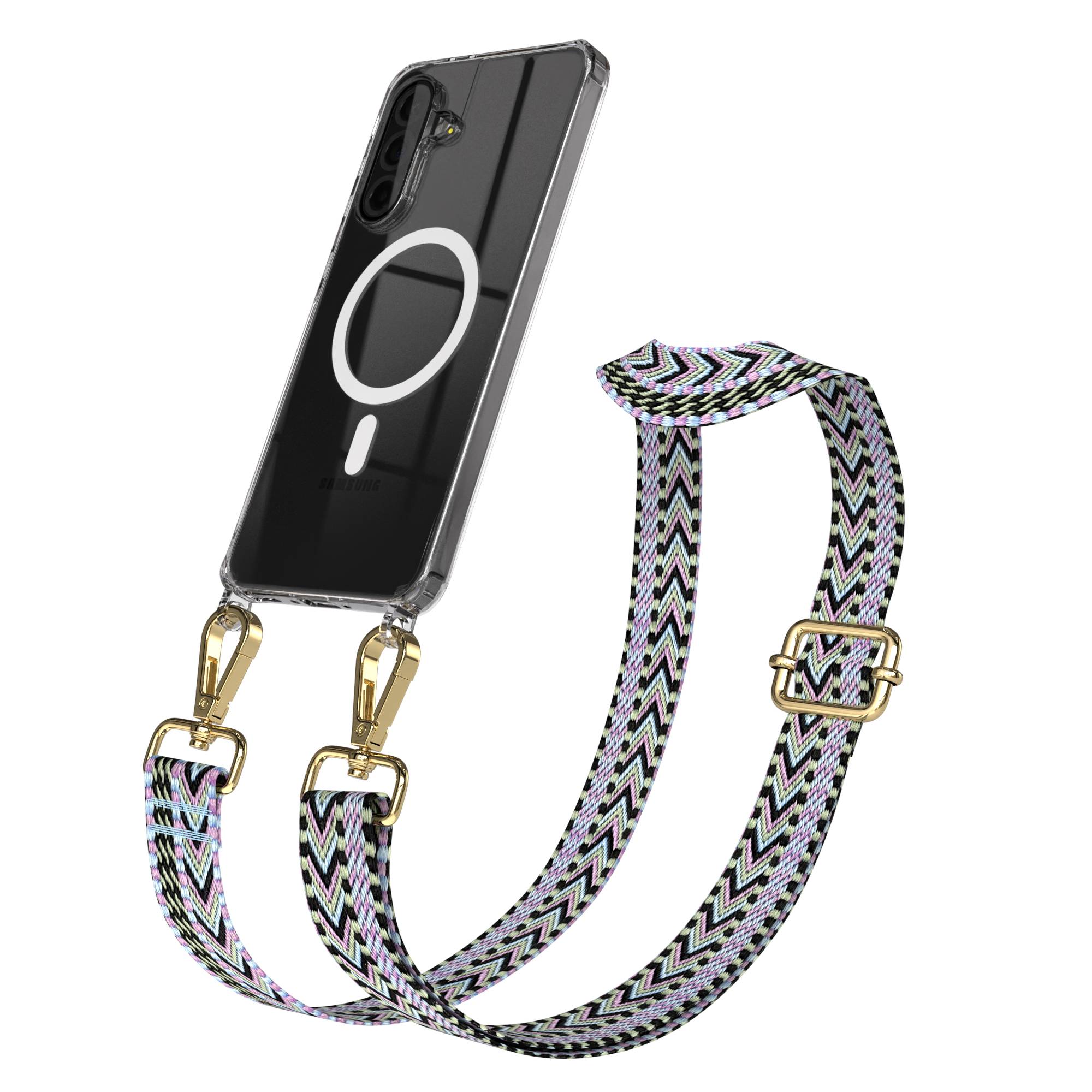 Samsung Galaxy A36 Handykette MagSafe mit Boho Band verstellbarer Trageriemen 