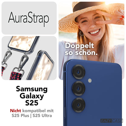 Samsung Galaxy S25 Handykette MagSafe Boho Band verstellbarer Trageriemen 