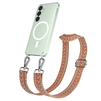 Samsung Galaxy S25 Handykette MagSafe Boho Band verstellbarer Trageriemen 