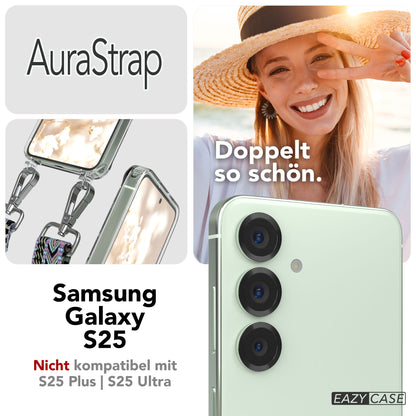 Samsung Galaxy S25 Handykette MagSafe Boho Band verstellbarer Trageriemen 