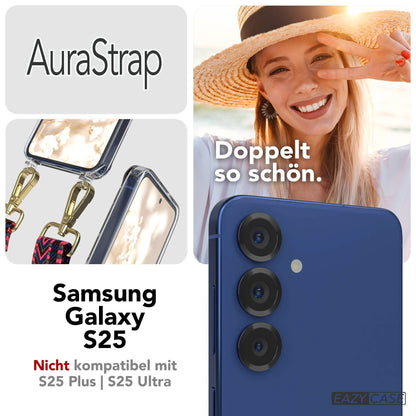 Samsung Galaxy S25 Handykette MagSafe Boho Band verstellbarer Trageriemen 