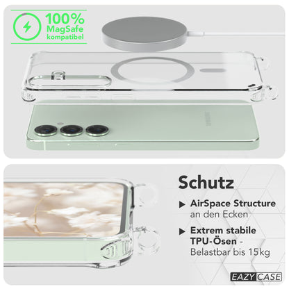 Samsung Galaxy S25 Handykette MagSafe Boho Band verstellbarer Trageriemen 