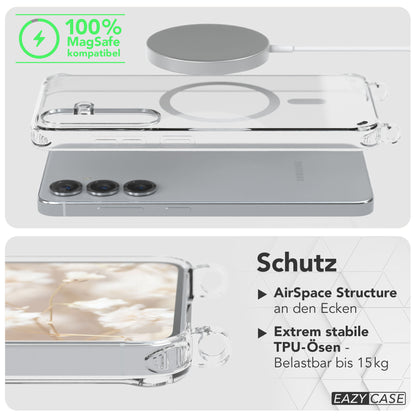 Samsung Galaxy S25 Handykette MagSafe Boho Band verstellbarer Trageriemen 