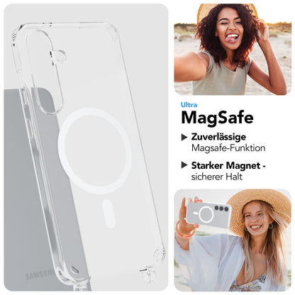 Samsung Galaxy S25 Plus MagSafe Handykette mit verstellbarem Boho Band Set 