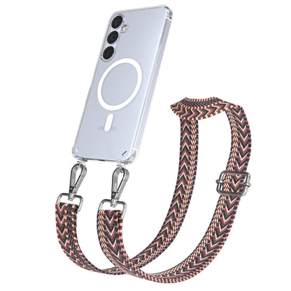 Samsung Galaxy S25 Plus MagSafe Handykette mit verstellbarem Boho Band Set 
