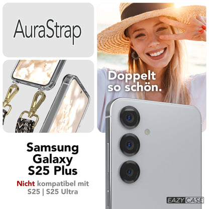 Samsung Galaxy S25 Plus MagSafe Handykette mit verstellbarem Boho Band Set 