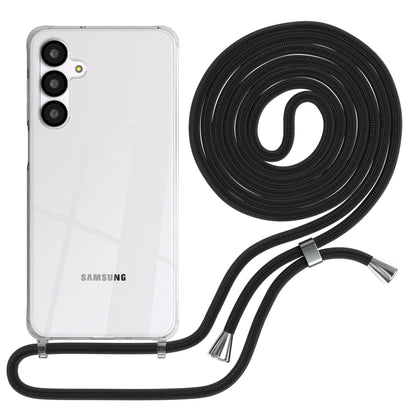 Galaxy A-6 Serie transparente Hülle + Kordel