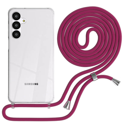 Galaxy A-6 Serie transparente Hülle + Kordel