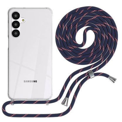 Galaxy A-6 Serie transparente Hülle + Kordel
