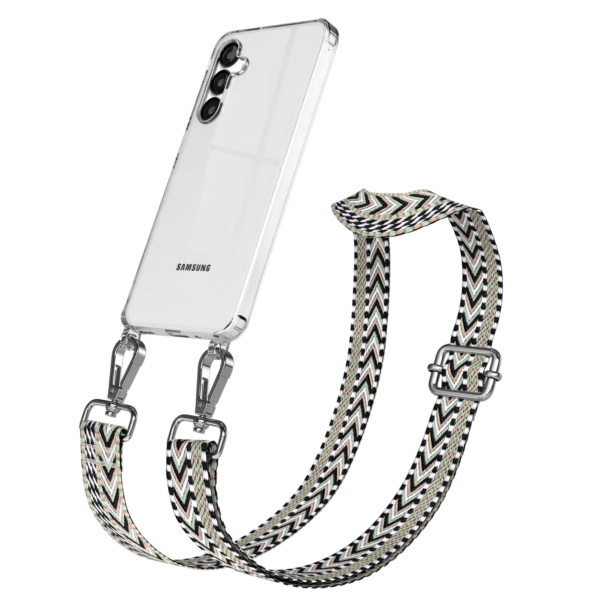 Samsung Galaxy A16 Handykette mit verstellbarem Boho Band Set 
