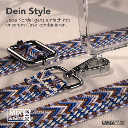 Samsung Galaxy A16 Handykette mit verstellbarem Boho Band Set 