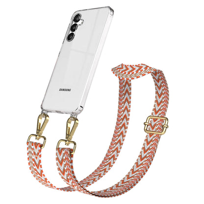 Samsung Galaxy A16 Handykette mit verstellbarem Boho Band Set 