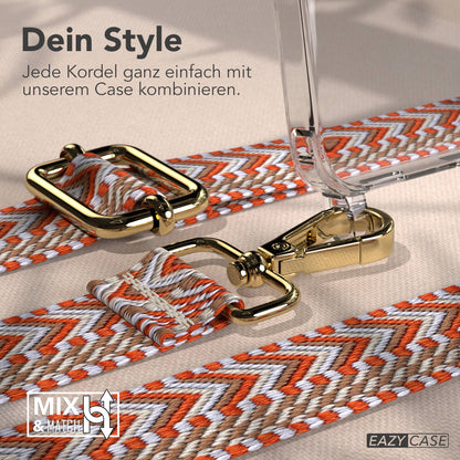 Samsung Galaxy A16 Handykette mit verstellbarem Boho Band Set 