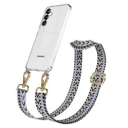 Samsung Galaxy A16 Handykette mit verstellbarem Boho Band Set 