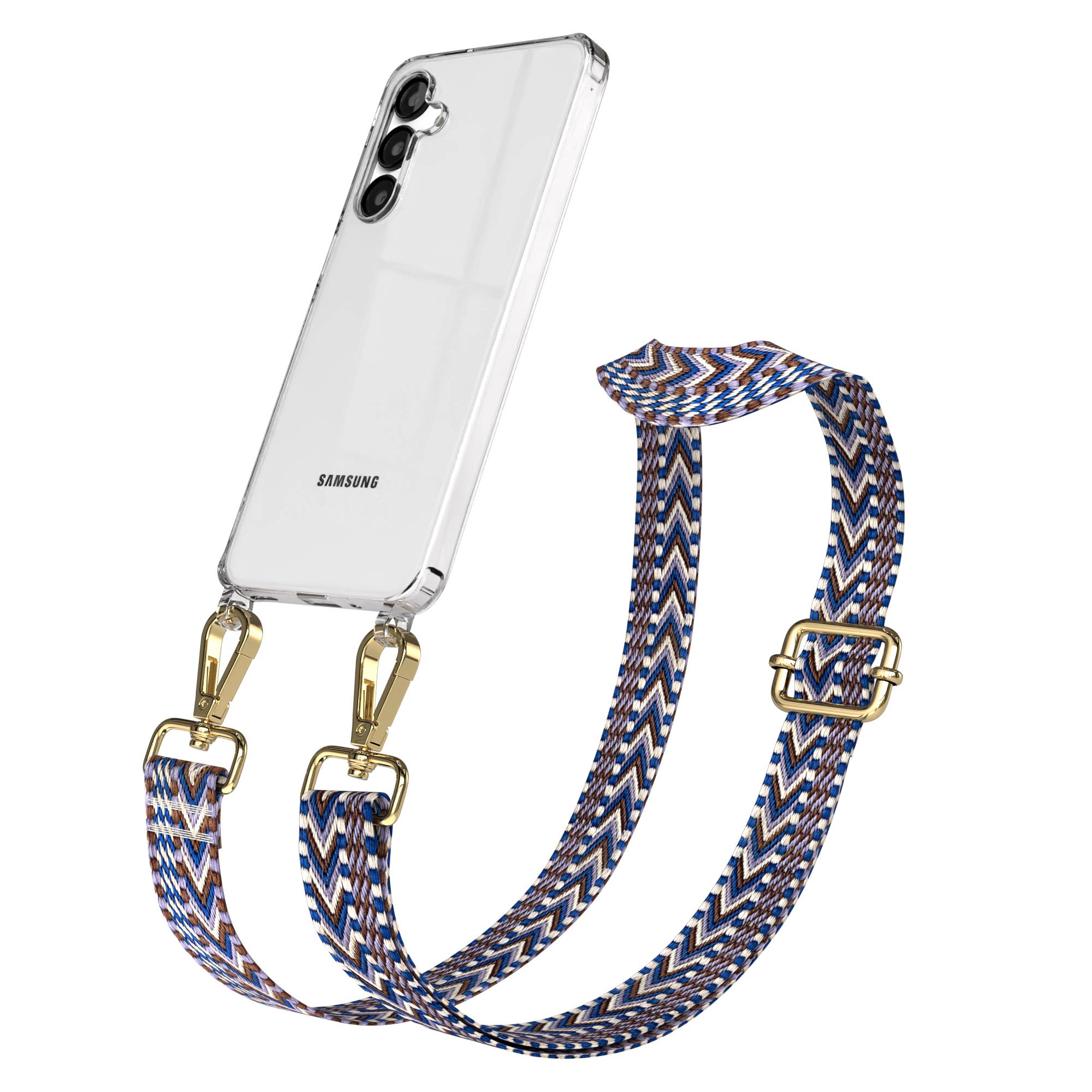 Samsung Galaxy A16 Handykette mit verstellbarem Boho Band Set 