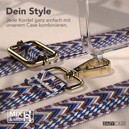 Samsung Galaxy A16 Handykette mit verstellbarem Boho Band Set 