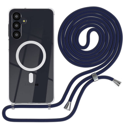 Galaxy A-6 Serie transparente Hülle + Kordel mit MagSafe