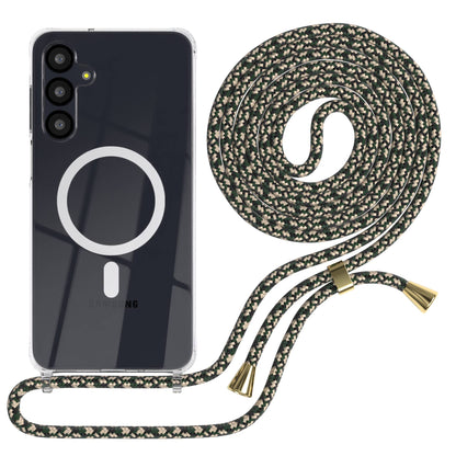 Galaxy A-6 Serie transparente Hülle + Kordel mit MagSafe