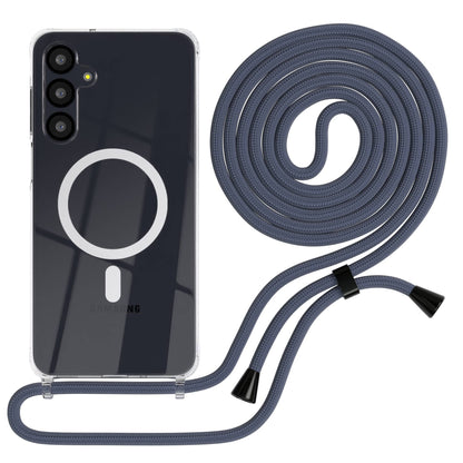 Galaxy A-6 Serie transparente Hülle + Kordel mit MagSafe