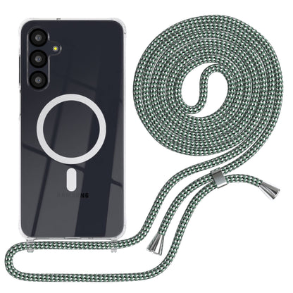 Galaxy A-6 Serie transparente Hülle + Kordel mit MagSafe