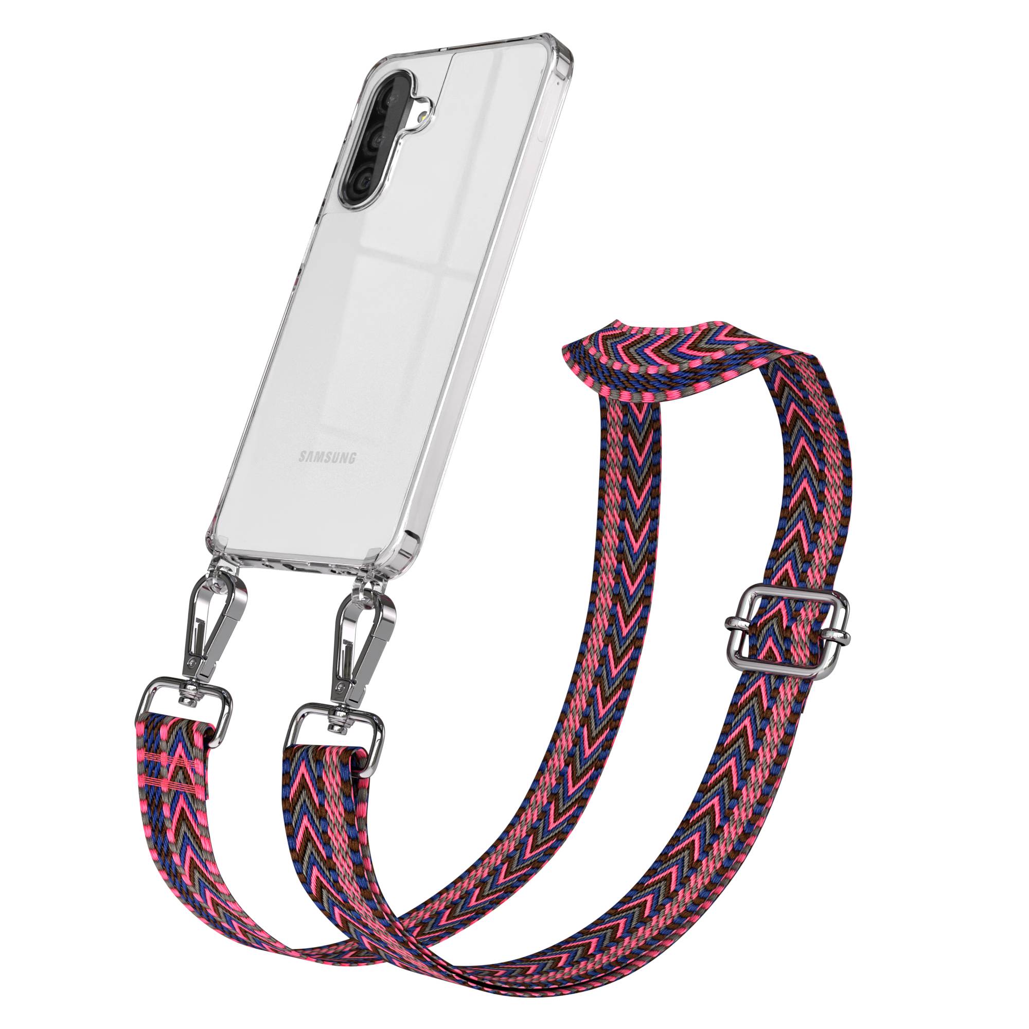 Samsung Galaxy A26 Handykette mit Boho Band verstellbarer Trageriemen 