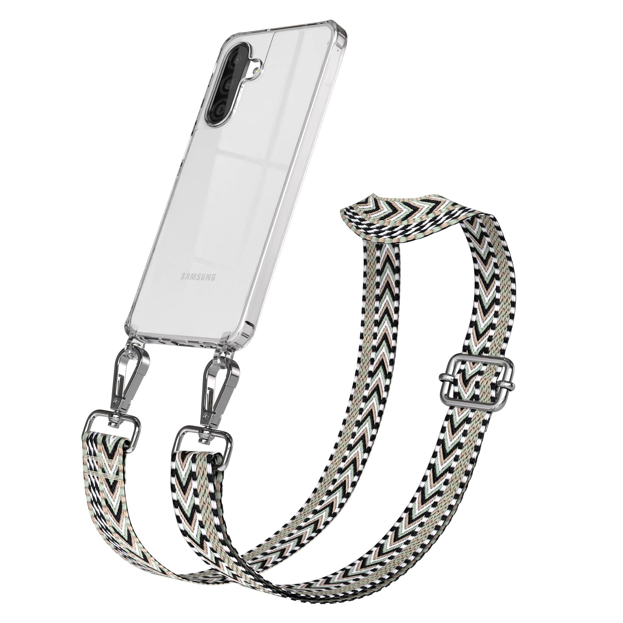 Samsung Galaxy A26 Handykette mit Boho Band verstellbarer Trageriemen 
