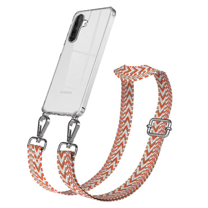 Samsung Galaxy A26 Handykette mit Boho Band verstellbarer Trageriemen 