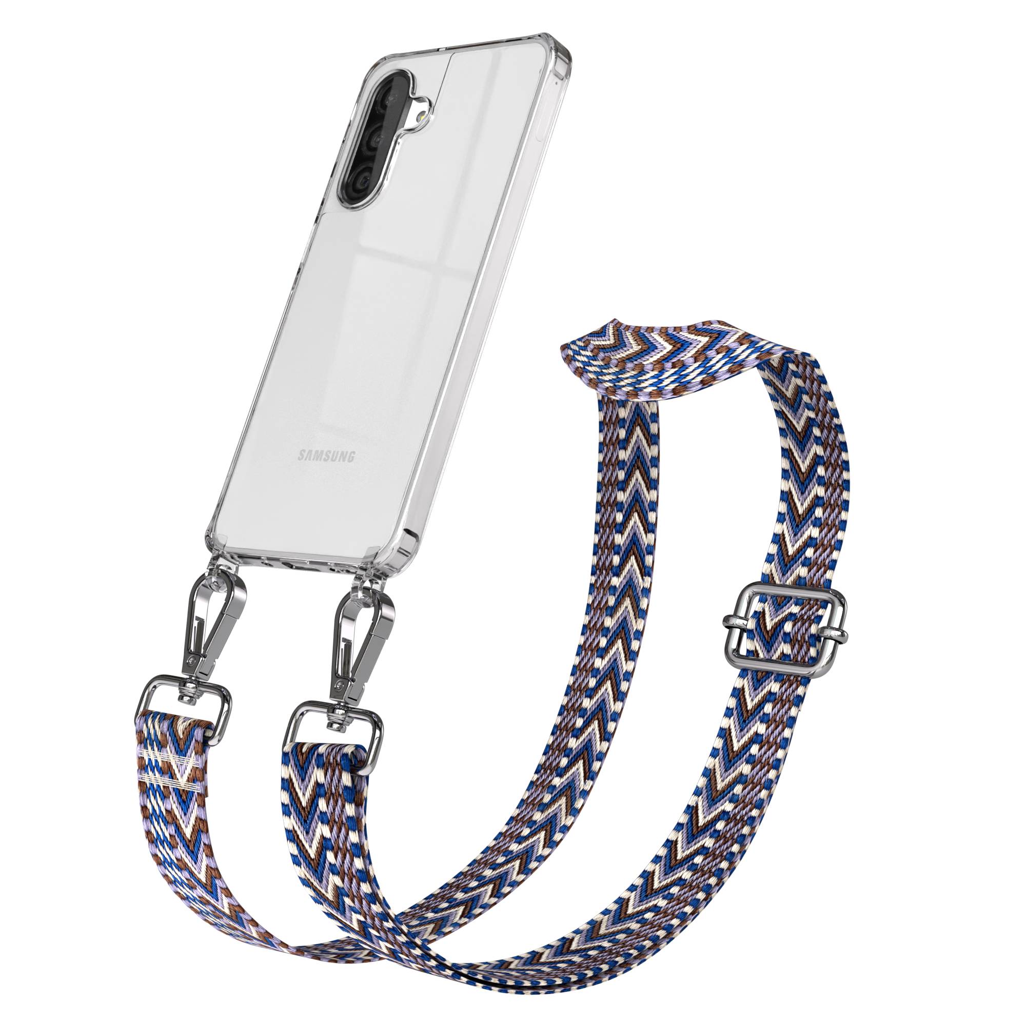 Samsung Galaxy A26 Handykette mit Boho Band verstellbarer Trageriemen 