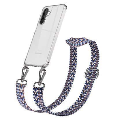 Samsung Galaxy A26 Handykette mit Boho Band verstellbarer Trageriemen 