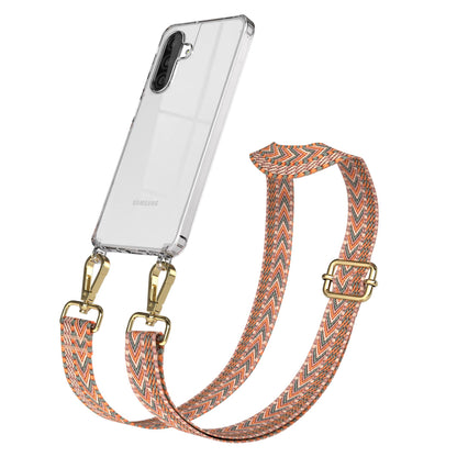 Samsung Galaxy A26 Handykette mit Boho Band verstellbarer Trageriemen 