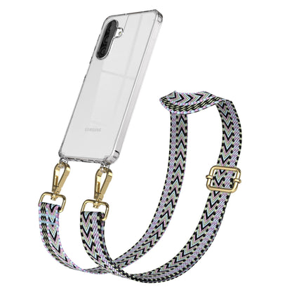 Samsung Galaxy A26 Handykette mit Boho Band verstellbarer Trageriemen 