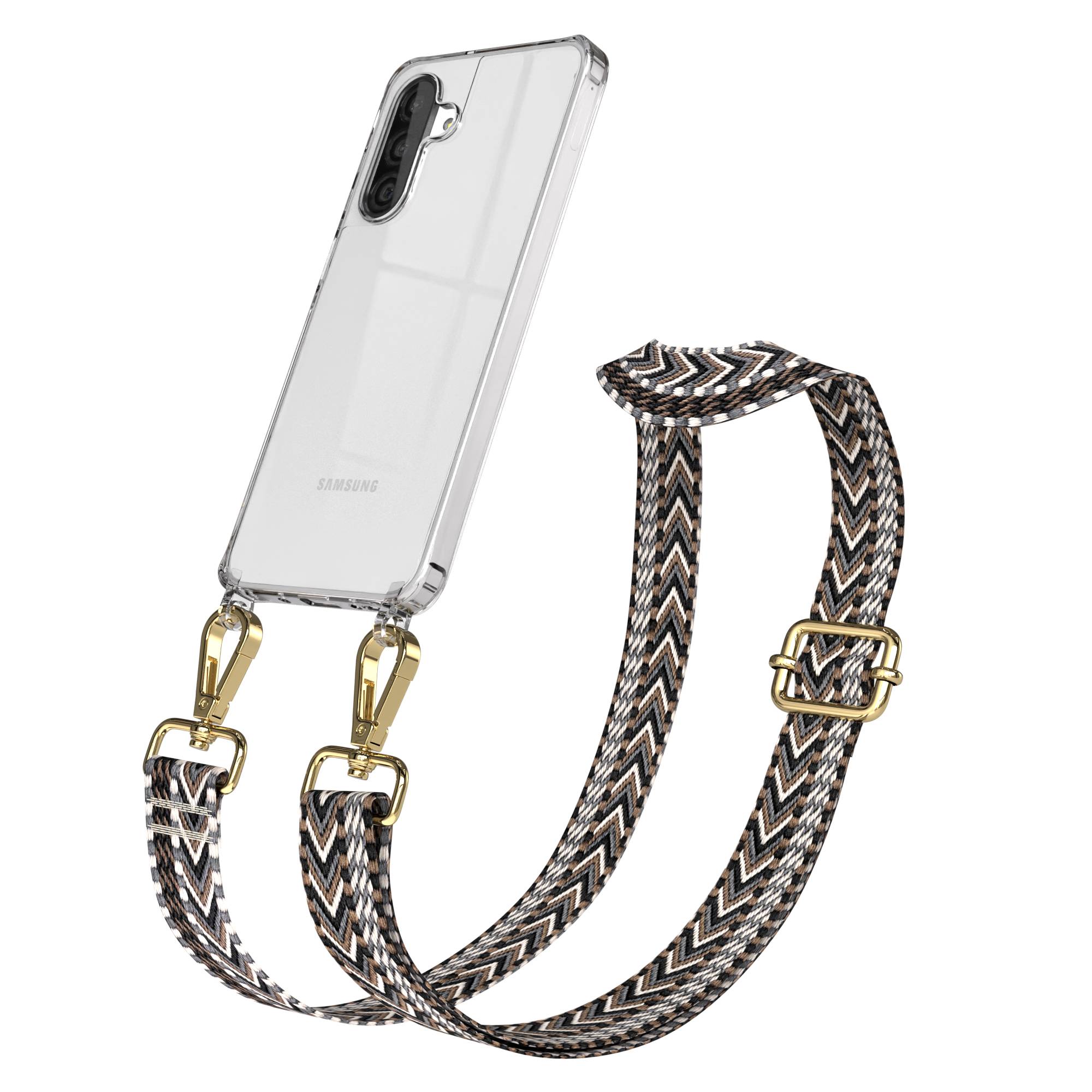 Samsung Galaxy A26 Handykette mit Boho Band verstellbarer Trageriemen 